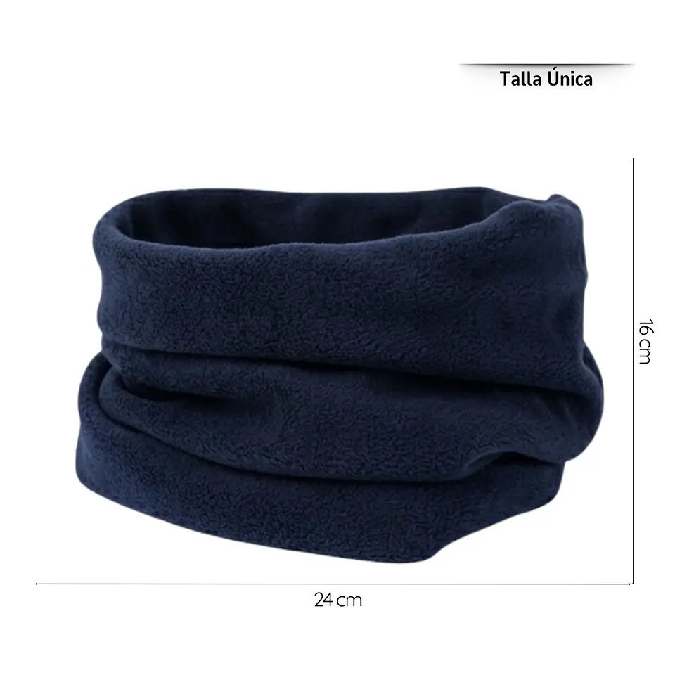 Set Invierno: Gorro Polar, Cuello Polar Y Guante De Lana 4