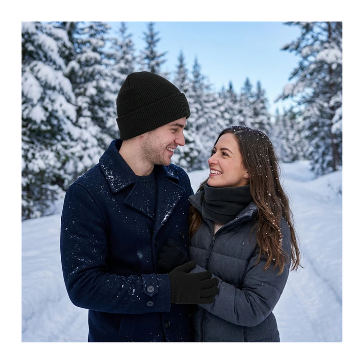 Set Invierno: Gorro Polar, Cuello Polar Y Guante De Lana 13