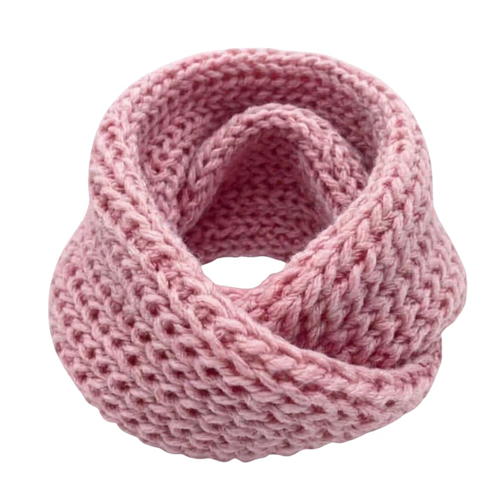 Bufanda Cuello Estilo Punto Inglés Lana Invierno Abrigado 42