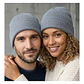 Gorro Beanie De Lana Adulto Con Doblez Forro Polar - thumbnail 11