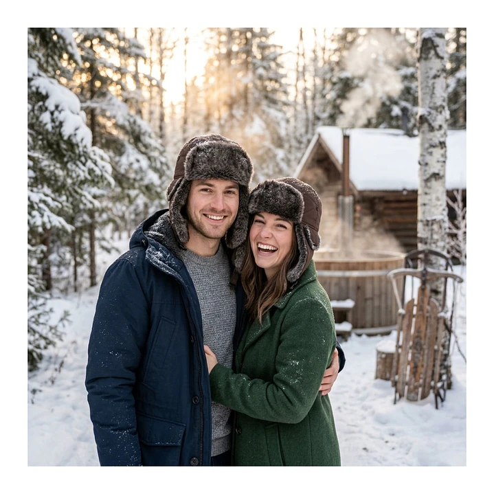 Gorro Ruso Unisex De Lona Parka Calido Termico 6