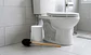 Cepillo Escobilla Baño Con Base Escobilla De Limpieza Wc - Miniatura 5