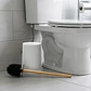 Cepillo Escobilla Baño Con Base Escobilla De Limpieza Wc - Miniatura 5
