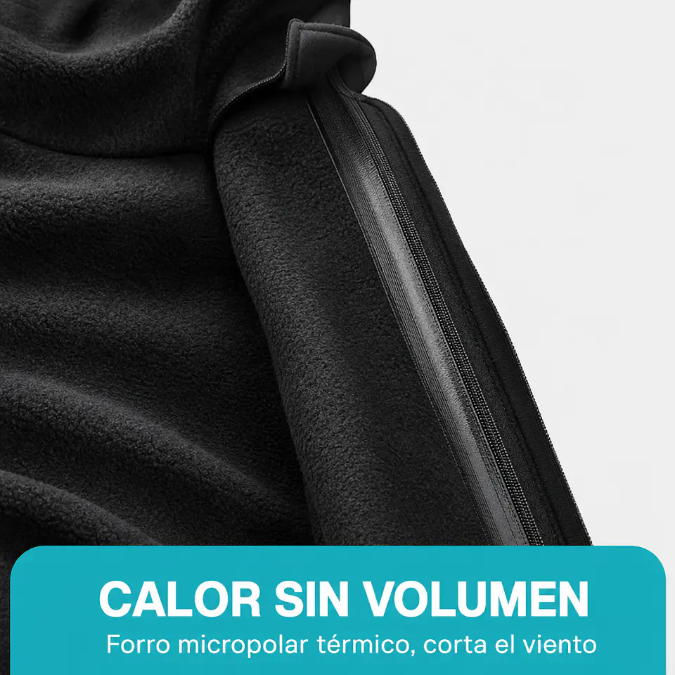 Chaqueta softshell térmica micropolar hombre, impermeable táctica de invierno 3