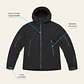Chaqueta softshell térmica micropolar hombre, impermeable táctica de invierno - thumbnail 4
