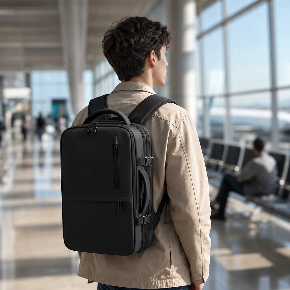 Mochila de cabina EKOLMAC Move Trek Pro, equipaje de mano para viaje 2