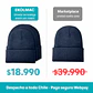 Pack 12 gorros de lana beanie con forro polar interior, unisex - thumbnail 5