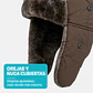 Gorro ruso ushanka unisex de lona con orejeras, térmico de invierno - thumbnail 3