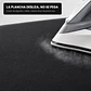 Tabla de planchar negra 132x45 cm con porta plancha, altura regulable y funda de teflón - thumbnail 3