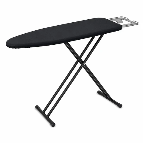 Tabla de Planchar Reforzada Extra Grande 132x45 cm, funda teflón y porta plancha