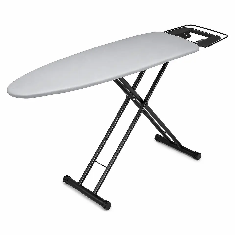 Tabla de Planchar 7 Niveles de Altura Regulable, 114x36 cm, funda teflón y porta plancha 1