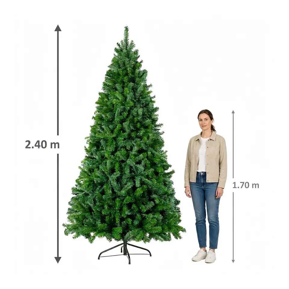 🎄Arbol de Navidad Premium Verde 240 cm 4
