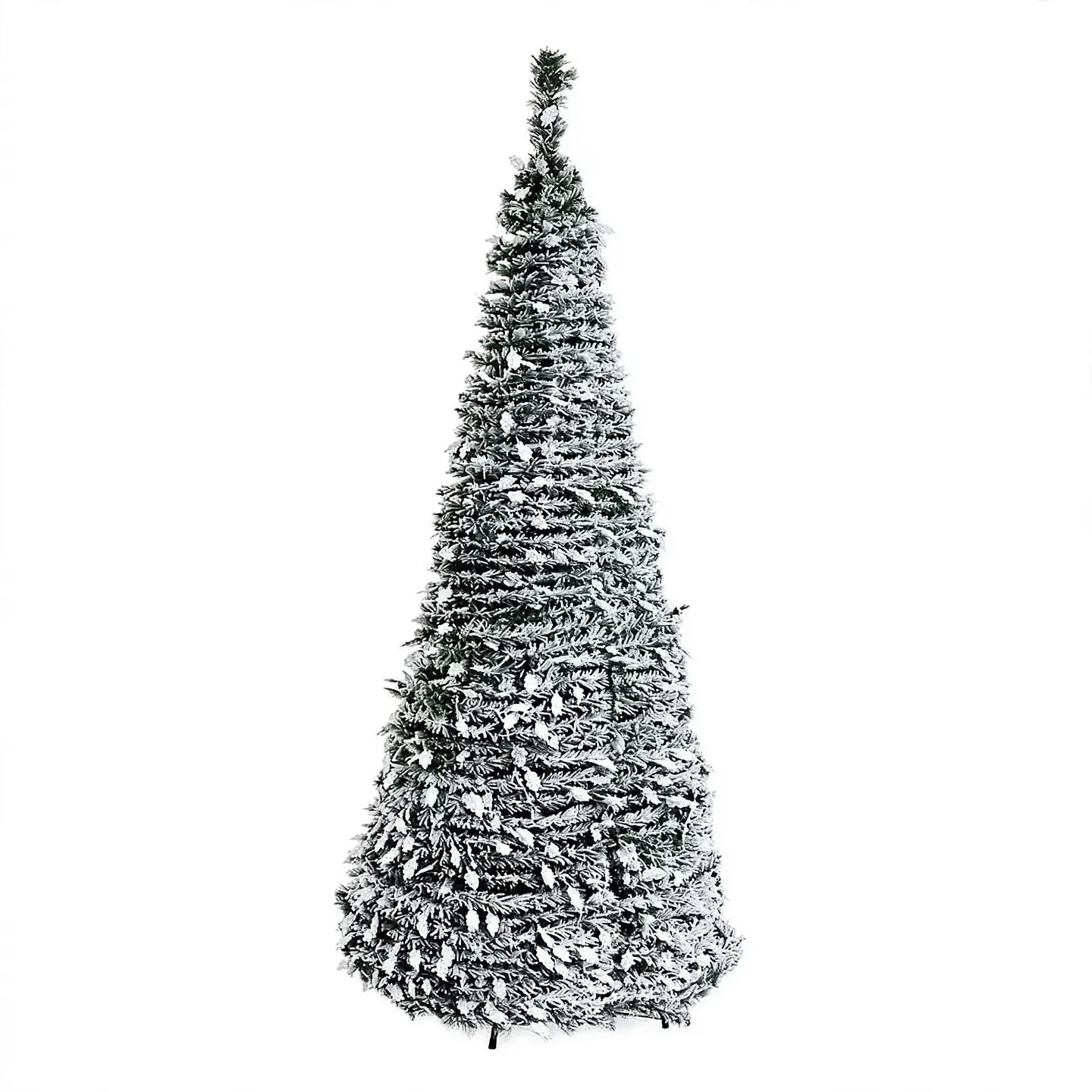 🎄Arbol Plegable Navidad Premium Verde Nevado❄ 1