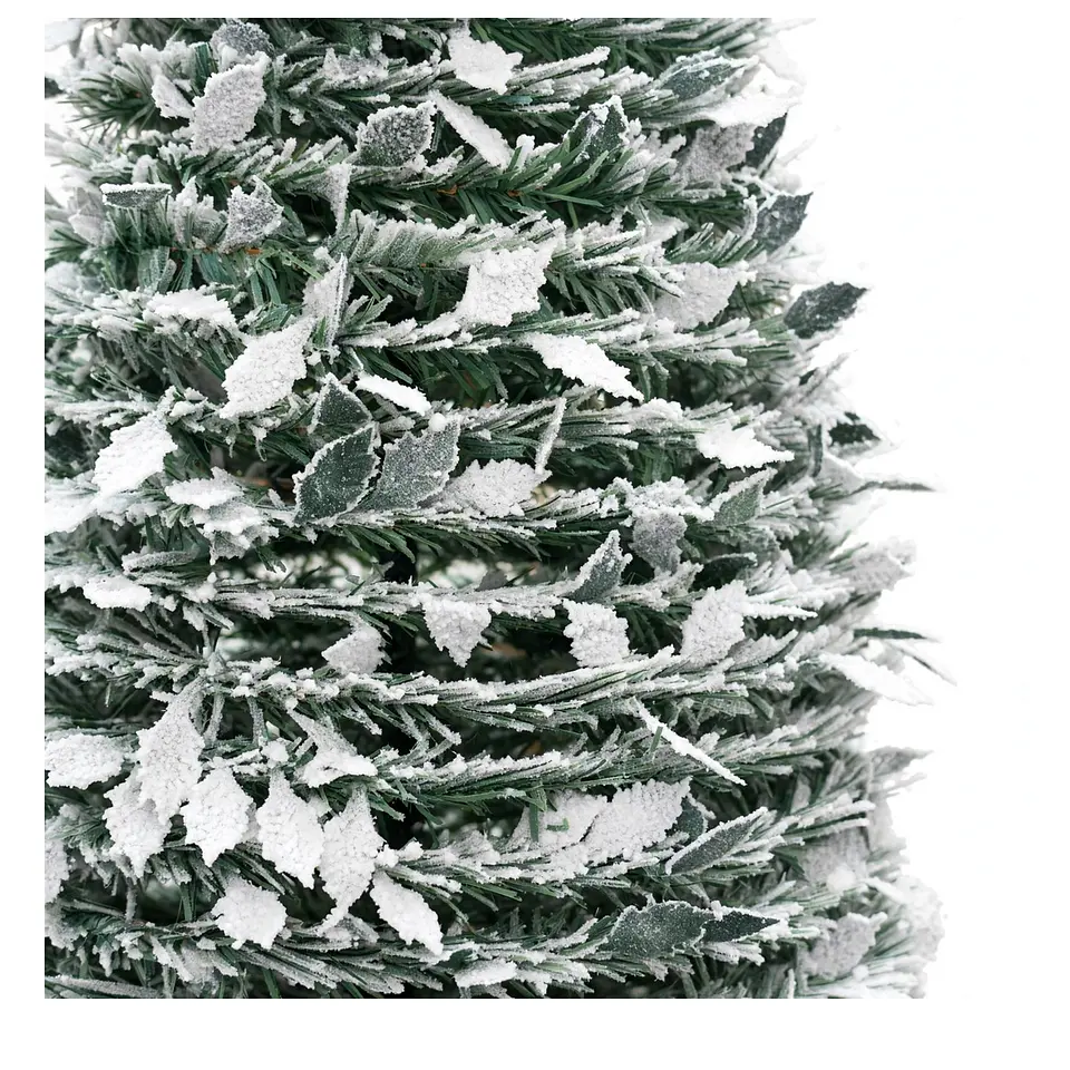 🎄Arbol Plegable Navidad Premium Verde Nevado❄ 2