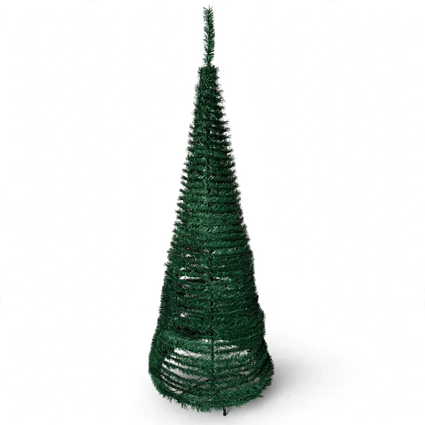 🎄Árbol De Navidad Plegable 1.80m Decoración Fácil ✨