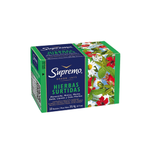 Té Hierbas Surtidas Supremo 50 unidades