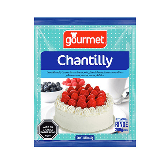 Chantilly gourmet 200g