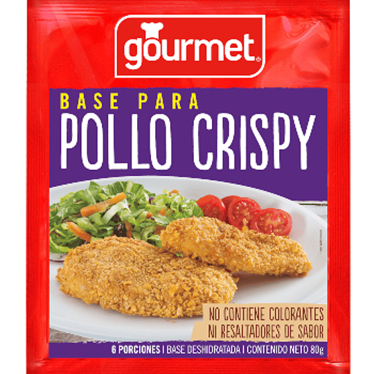 Base para Pollo Crispy 80g Gourmet