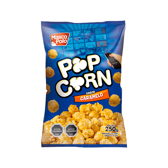 Pop Corn Caramelo 250g Marco Polo