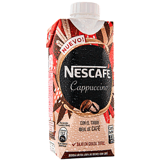 Leche nescafé cappucino