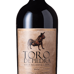 Vino toro de piedra gran reserva merlot