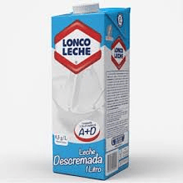 Logeat - LECHE DESCREMADA SIN LACTOSA LONCOLECHE 1 L