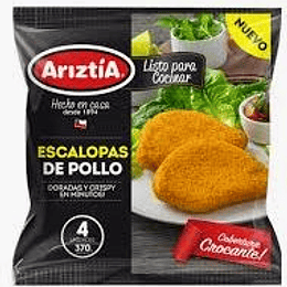 Escalopa de Pollo Ariztía x 4