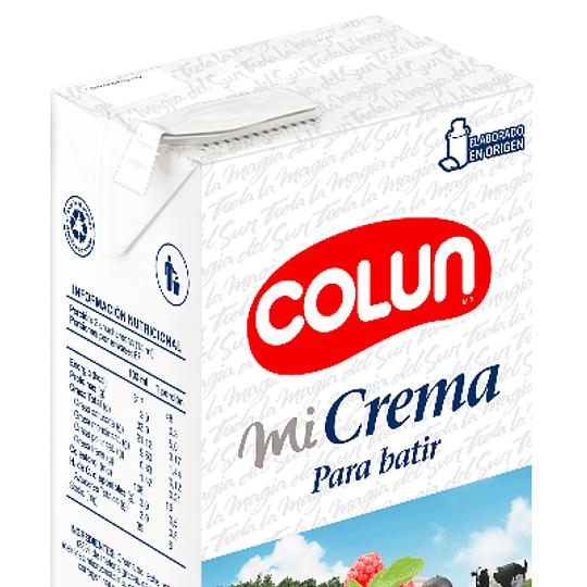 Crema Colun Baseline 1 Lt