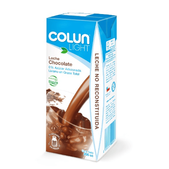 Leche Chocolate Light Colun 200 cc