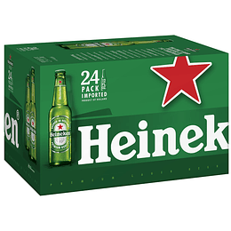 Pack 24 botellas Cerveza Heiniken 