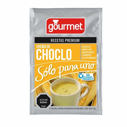 Crema de Choclo Para Uno 15g Gourmet