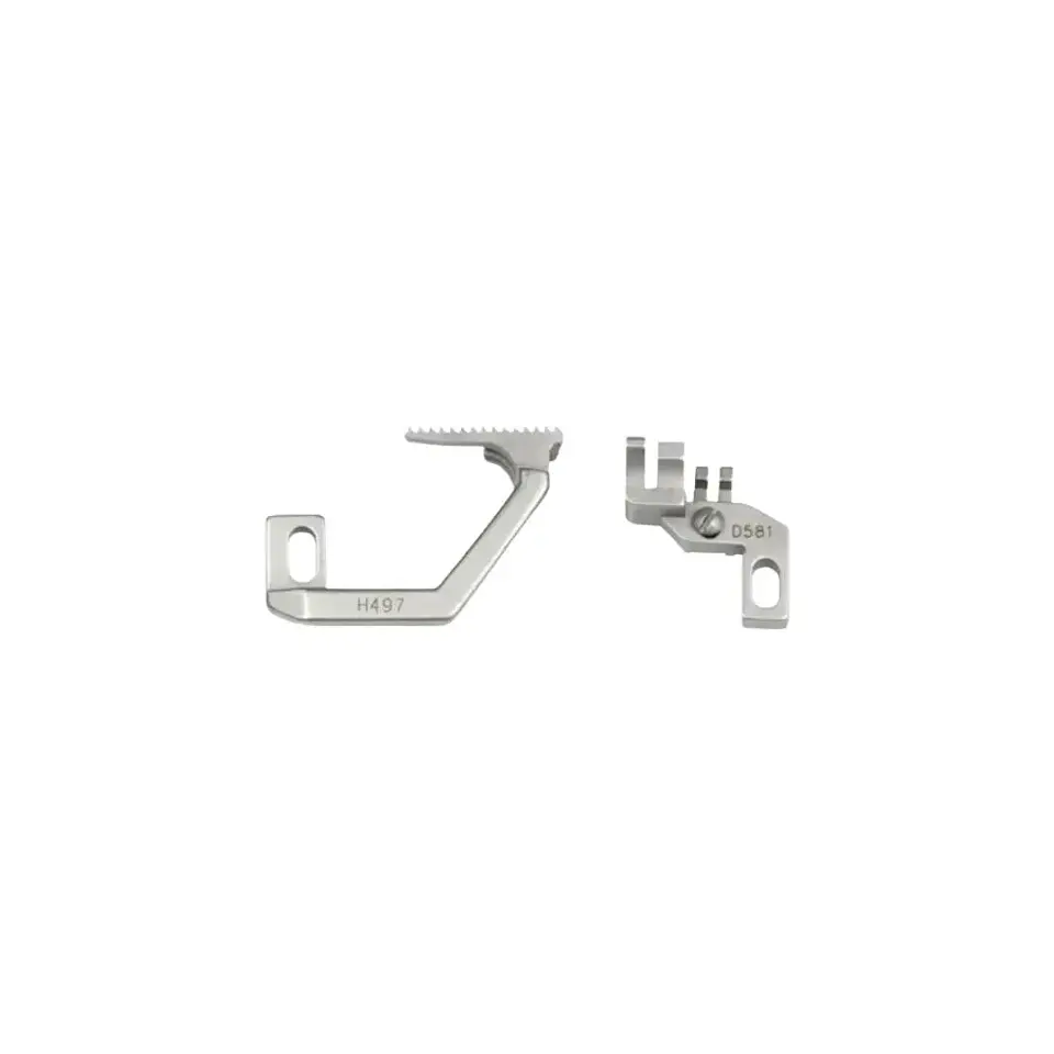 Set de Dientes Principal y Diferencial Semipesado para Fileteadora 4 Hilos (Refs. H497 / D581) 2