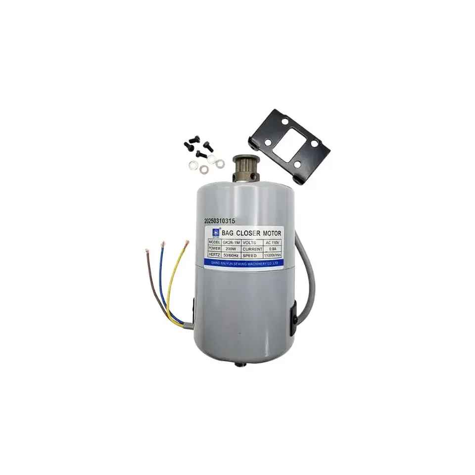 Motor Monofásico de Alta Eficiencia para Cerradora de Costales Industrial 2
