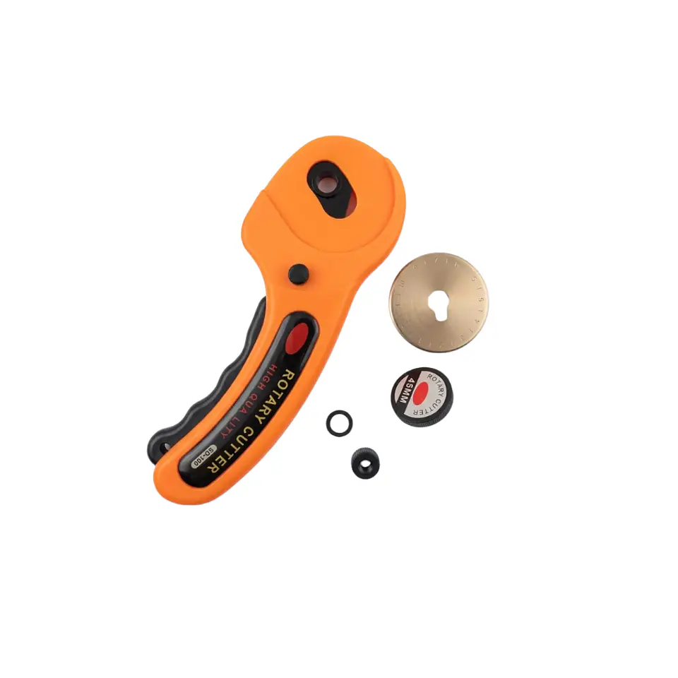 Cortador Rotativo Circular Retráctil de 45 mm para Tela, Cuero y Patchwork 2