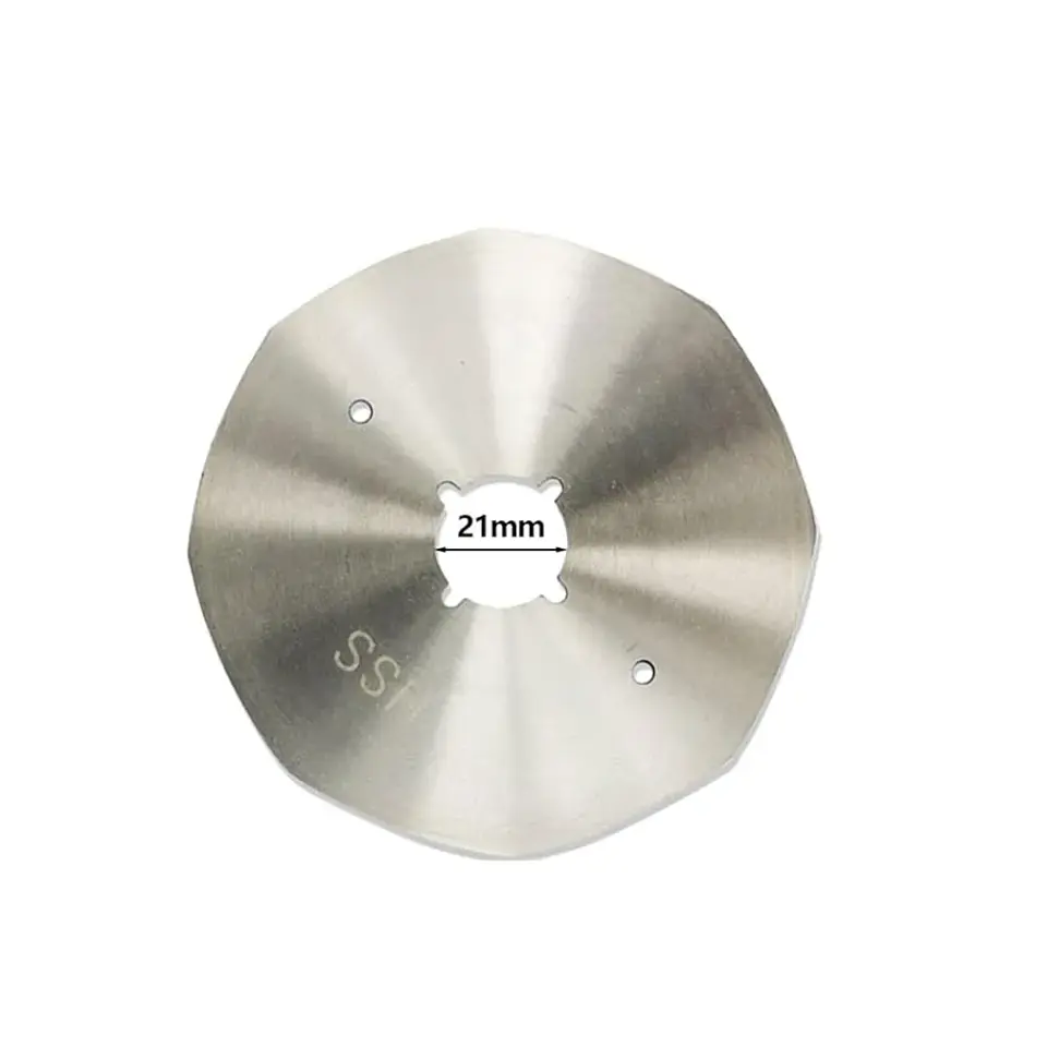 Cuchilla Circular Octogonal de 4 Pulgadas (100 mm) para Cortadora de Tela RS-100  1