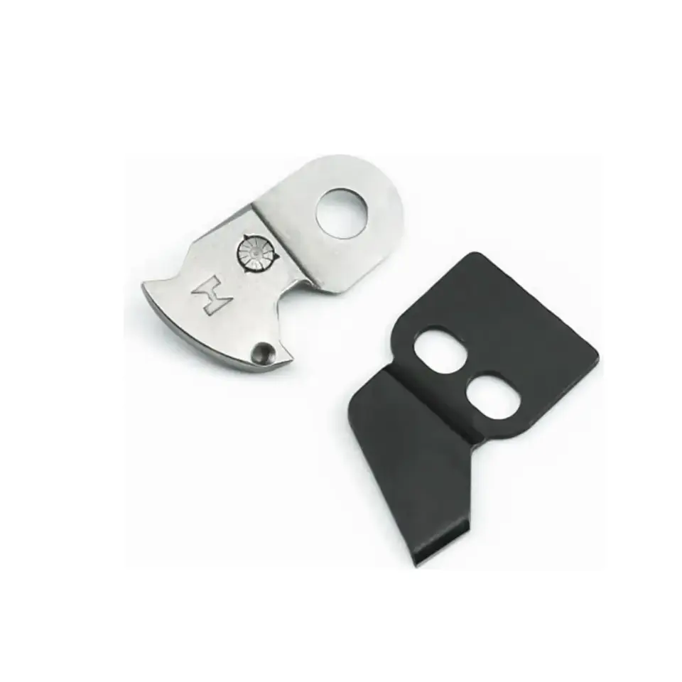 Set de Cuchillas Fija y Móvil para Máquina Presilladora JUKI 1850 (Grado Pesado H)  5