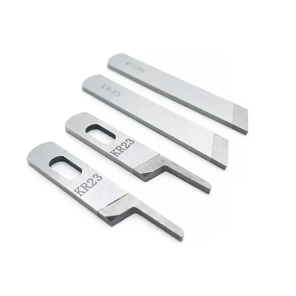  Set de Cuchillas Superior e Inferior para Fileteadora Industrial (KR23 / KR35) 3