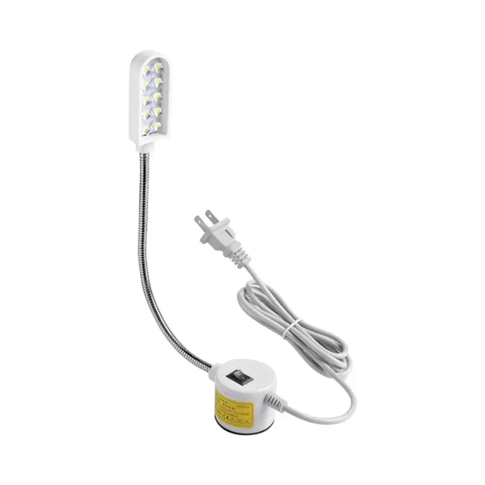 Lámpara LED Industrial Imantada para Máquina de Coser 1