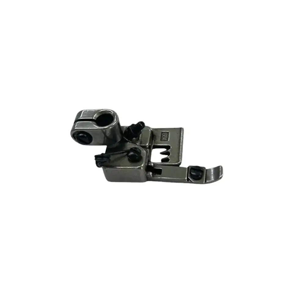 Pie Prensatelas de Dobladillo P2117 en L para Máquina Collarín (5.6 mm y 6.4 mm) 1