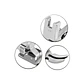 Pie Prensatelas Multifuncional Ajustable T3 (3 en 1) para Máquina Plana Industrial - Miniatura 2