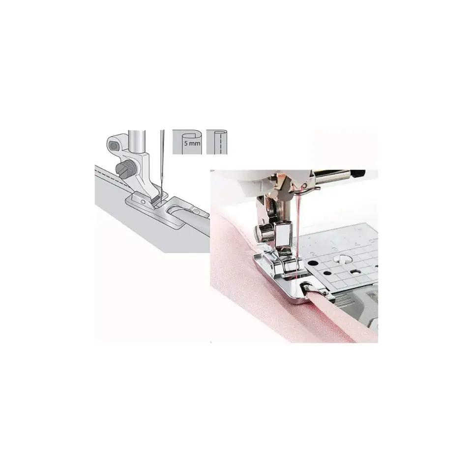 Pie Prensatelas para Dobladillo Enrollado Serie 120803 para Máquina Plana Industrial 2