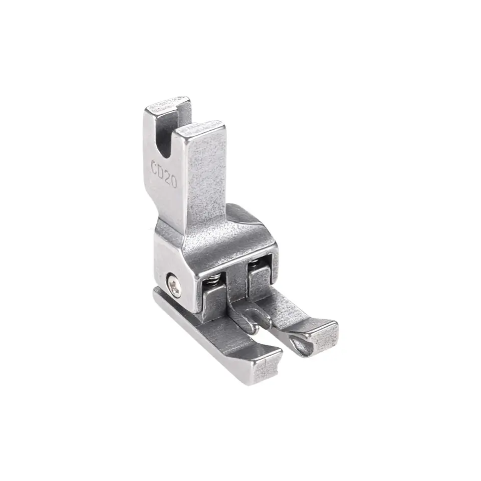 Pie Prensatelas Doble Compensado CD20 (2.0 mm) para Máquina Plana Industrial 1