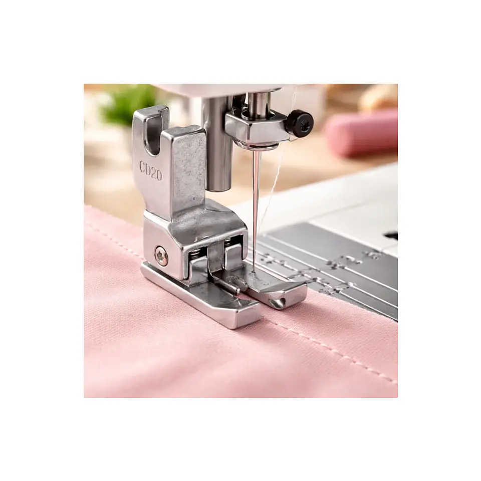 Pie Prensatelas Doble Compensado CD20 (2.0 mm) para Máquina Plana Industrial 2