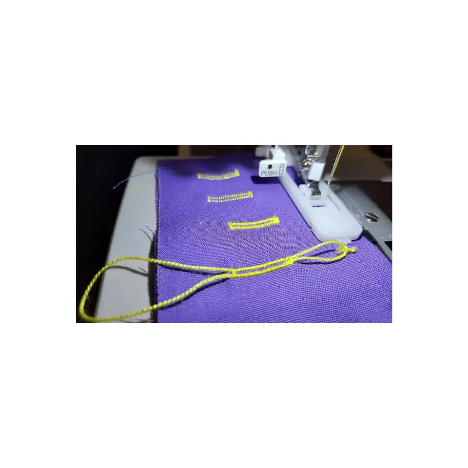 Pie/Prensatela Para Ojales en maquina Familiar CY-7302 3