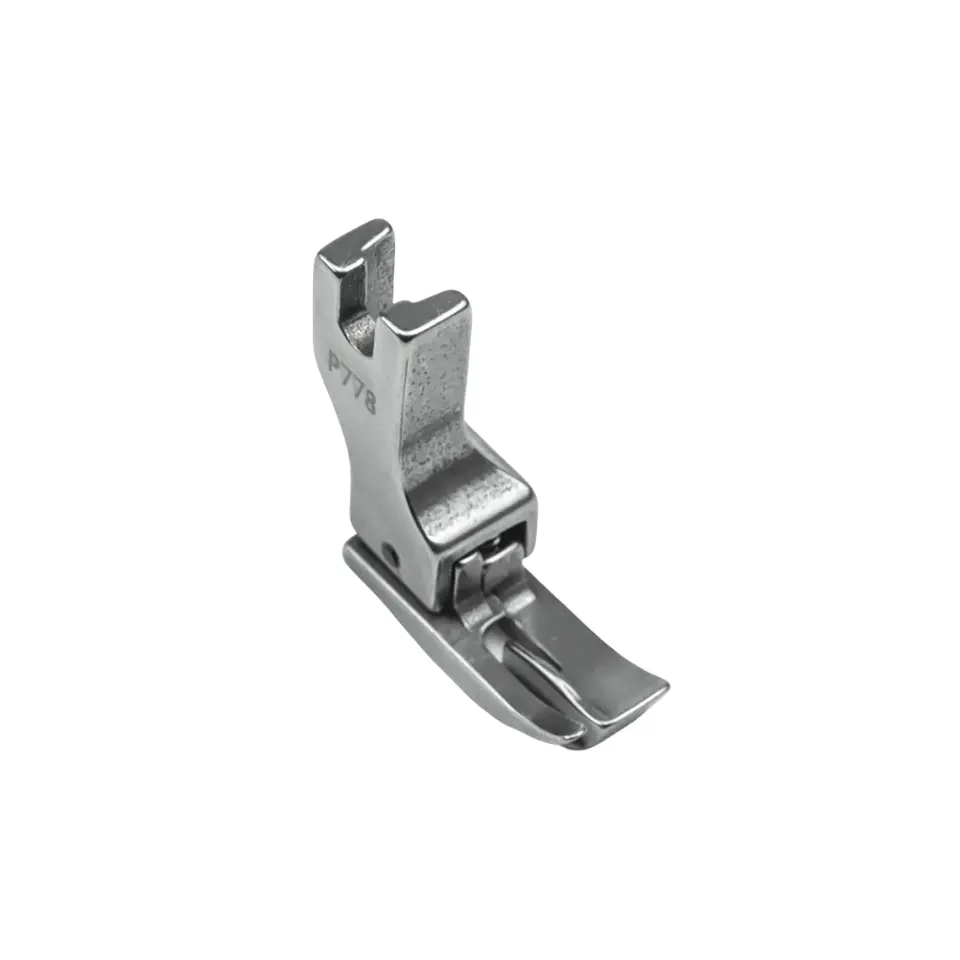 Pie Prensatela P778 para Pegar Cuello en Máquina Plana Industrial 1