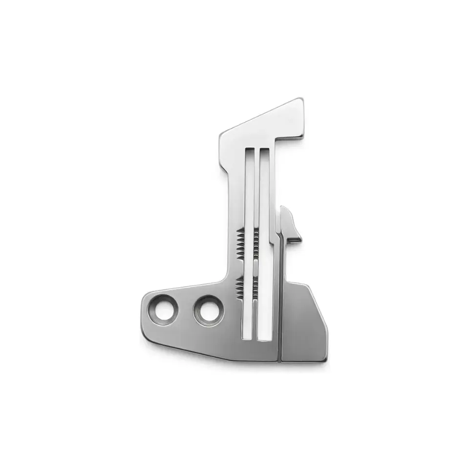 Planchuela E589F Para Fileteadora Industrial De 3 Hilos 2