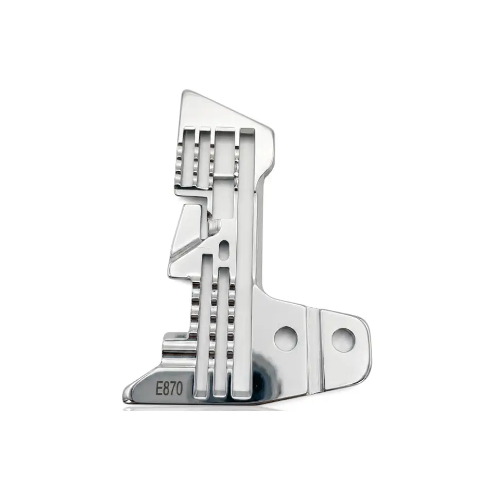 Planchuela E870 Pesada Para Fileteadora Industrial De 3 Hilos 1