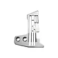 Planchuela E870 Pesada Para Fileteadora Industrial De 3 Hilos - Miniatura 2