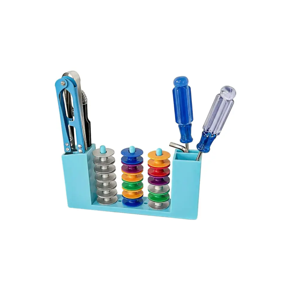 Organizador De Mesa Porta Carreteles Y Herramientas De Costura 5