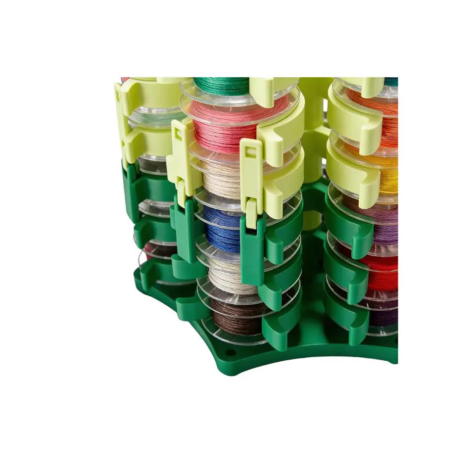 Organizador De Carreteles De Silicona Torre Para 30 Bobinas 4